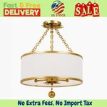Crystorama Broche Semi Flush Mount - No Import Fees. Fixed Price $245.00.