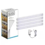 9 In. Led 4-BAR Tool-free Under Cabinet Lighting Kit, Adjustable White. Fixed Price $74.99.