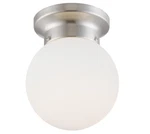 Cordella Lighting Spherical Globe Brushed Nickel Led Fixture 3000K 10W. Fixed Price $34.99.