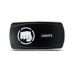 CH4X4 Rocker Switch Military Lights Symbol 21. Fixed Price $17.98.