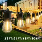 54FT 108FT String Lights S14 Led Shatterproof IP65 For Outdoor Garden Patio Yard. Fixed Price $29.99.