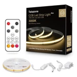 Tatazone White Cob Led Strip Lights Max With Rf Remote, 16.4FT 3000K Dimmable.... Fixed Price $46.23.