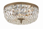 Crystorama Lighting Group 714-CL-SAQ Ceiling Mount 3 14"W Brass. Fixed Price $659.02.