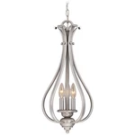 Monrovia 3-LIGHT Pendant Transitional And Cage Style 24 Inches Tall. Fixed Price $179.99.