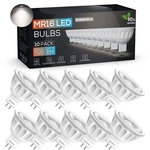 Dimmable MR16 Led Bulbs, 5000K Daylight 500LM BRIGHT(50W Equivalent), 40-DEGR.... Fixed Price $75.88.
