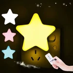 Led Stars Night Lights Eu/us Plug Lamp Home Decoration Bedroom Corridor Baby. Fixed Price $10.00.