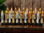 100+ Designs White Or Primitive 7" Battery Operated Timer Taper Led Candles. Fixed Price $8.99.