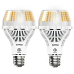 Sansi Led Light Bulb E26 27W=250W A21 3000K Soft Warm 4000LM Bedroom Lamp. Fixed Price $20.99.