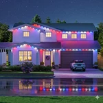 Nanoleaf Smart Multicolor Permanent Outdoor Lights Holiday Starter Kit 50FT -nib. Fixed Price $95.00.