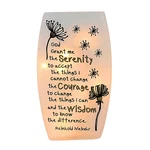Stony Creek 8.00IN Serenity Pre-lit Med Vase Prayer Church Sobriety SPI1275. Fixed Price $53.99.