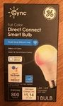 Ge Cync Full Color Direct Connect Smart One 1 Light Blub 800 Lumens Sealed. Fixed Price $11.99.