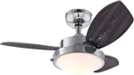 Westinghouse 7224100 Wengue Indoor Ceiling Fan With Light, 30 Inch, Chrome. Fixed Price $189.49.