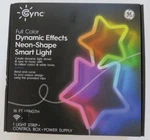 Ge Cync Dynamic Effects Smart Led Neon Shape Light Full Color 2.4GHZ Wi-fi 16 Ft. Fixed Price $89.99.