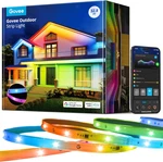 Outdoor Led Strip Lights, 32.8FT Smart Work With Alexa And Google. Fixed Price $163.05.