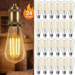Dimmable Vintage Led Edison Bulbs Warm White 2700K E26 For Home Cafe Restaurant. Fixed Price $29.99.
