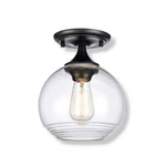 $150 Elk Home Black Angie 8 Inch Light Semi Flush Mount Ceiling Fixture. Fixed Price $35.98.