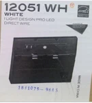 Kichler Lighting 12051 One Led Undercabinet Fixture White Finish. Fixed Price $17.99.