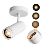Aisilan Led Zoomable Ceiling Spotlight Indoor 7W-3K-DIMMABLE White. Fixed Price $73.30.