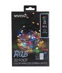 Vivitar Smart Rgb Wireless Ft String Light, Multicolor (LBX1032100-NOC) (Q63. Fixed Price $20.00.