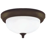 Canarm 13 In. Oil Rubbed Bronze Incandescent Flush Mount Ceiling Light Fixture. Fixed Price $6.22.