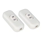 Zo.yehaa 2PCS Inline Cord Switch, On/off Lamp Control Appliance Rocker.... Fixed Price $11.90.