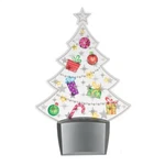 Flashing Led Tree Acrylic Electric Midwest Cbk New 127581. Fixed Price $24.99.