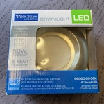 Led 4 Inch Downlight Brushed Nickle Recessed Trim P8080-09-30K Progress Lighting. Fixed Price $15.00.