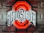 New Ohio State Logo Lamp Neon Light Sign 20"X16" With Hd Vivid Printing. Fixed Price $148.59.