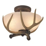 Used Craftmade Lighting X1611-EB Frontier Two Semi-flush Mount. Fixed Price $100.50.