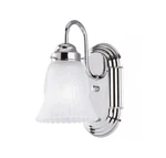 Westinghouse WALL1 Light Fixture With On/off Switch, Chrome Frosted Glass. Fixed Price $24.99.