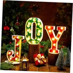Christmas Decorations Indoor Marquee Light Up Letters 8.5 Inch Led Joy. Fixed Price $30.58.
