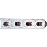 Volume Lighting 4-LIGHT Chrome Bath And Vanity. Fixed Price $26.99.