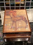 American Box Co. Reuge Swiss Mvt Musical Memories Horse & Foal Trinket. Fixed Price $29.95.