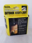 Maxsa Outdoor Night-light Motion Activated Nip 40342. Fixed Price $12.50.