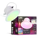 Lifx 4 In. Supercolor Adjustable Smart Retrofit Deep Baffle Recessed Light Trim. Fixed Price $19.95.
