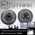H6024 Head Light Glass Diamond Housing Lamp Classic Chrome 7" Round Hid Kit. Fixed Price $62.33.