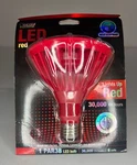 Four (4) Feit Electric Red Outdoor Flood/spot Light PAR38/R/LEDG5 6W (new). Fixed Price $49.99.