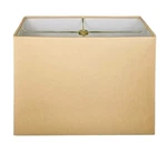 Royal Designs, Inc. Rectangle Hardback Lamp Shade, HB-613-16AGL, Antique Gold. Fixed Price $79.00.