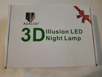 Azalco 3D Illusion Volleyball Night Light Lamp With 7 Color Change B12. Fixed Price $11.99.