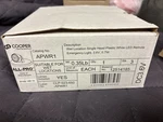 Cooper Sure-lites APWR1, 1-HEAD, White, Led Emergency Light Remote Pc.. Fixed Price $15.00.