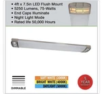Commerical Electric 1-PACK 4 Ft. 5250LM 75W Integrated Led Wraparound Light. Fixed Price $50.00.