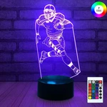 3D Visualization Led Night Stand Light Lamp 7 Color Changing With Remote Control. Fixed Price $16.98.