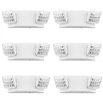 Lit-path Led Emergency Lighting Fixtures 2 Heads And Back Up Batteries- Us. Fixed Price $195.78.