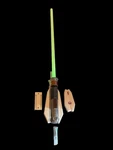 Star Wars Uncle Milton Luke Skywalker Edition Lightsaber Room Green -new. Fixed Price $20.69.