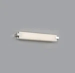 Bliss 22 Inch Polished Nickel Bath Vanity & Wall Light 3000K, Dweled. Fixed Price $157.49.