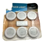 Brilliant Evolution Tap Push Lights 6-PACK Led With Batteries & Remote. Fixed Price $17.99.