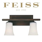 Feiss Boulevard Light Bath Vanity, Oil Rubbed Bronze, VS8702-ORB. Fixed Price $79.98.