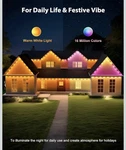 Tropwellhouse Permanent Outdoor Lights For House, 200 Ft Rgb Smart Led. Fixed Price $50.00.