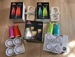 Super Rare Oxo Candela Tooli (2 Sets) Flare Led Lights Child Room Camp. Fixed Price $174.99.