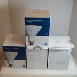 Case Of Pcs Ring PAR38 Flood Light Bulbs 5AT1S4-WEN0 Smart Wifi Led Used. Fixed Price $77.86.